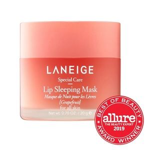 NEW laneige lip sleeping mask 20g grapefruit